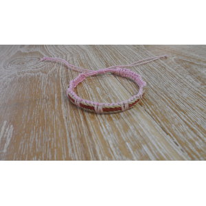 Bracelet ficelia rose