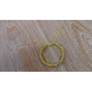 Bracelet ficelia jaune