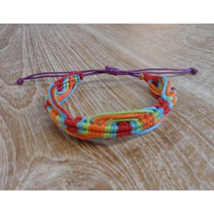 Bracelet macramé color Ati