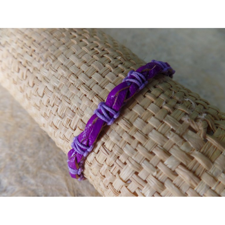 Bracelet Hana mauve