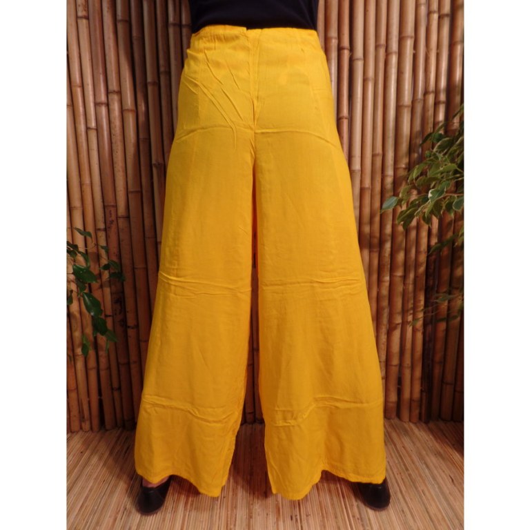 Pantalon paréo jaune soleil