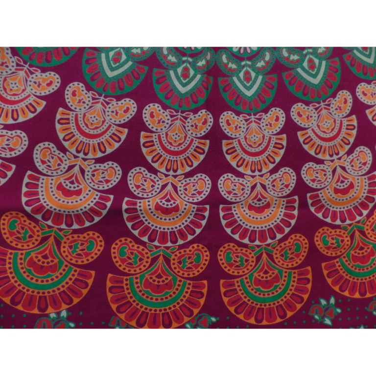 Tenture maxi bordeaux phool