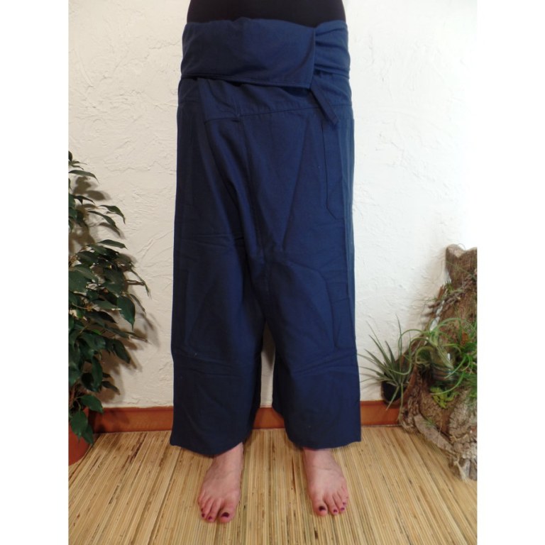 Pantalon Thaï Bang Saen marine