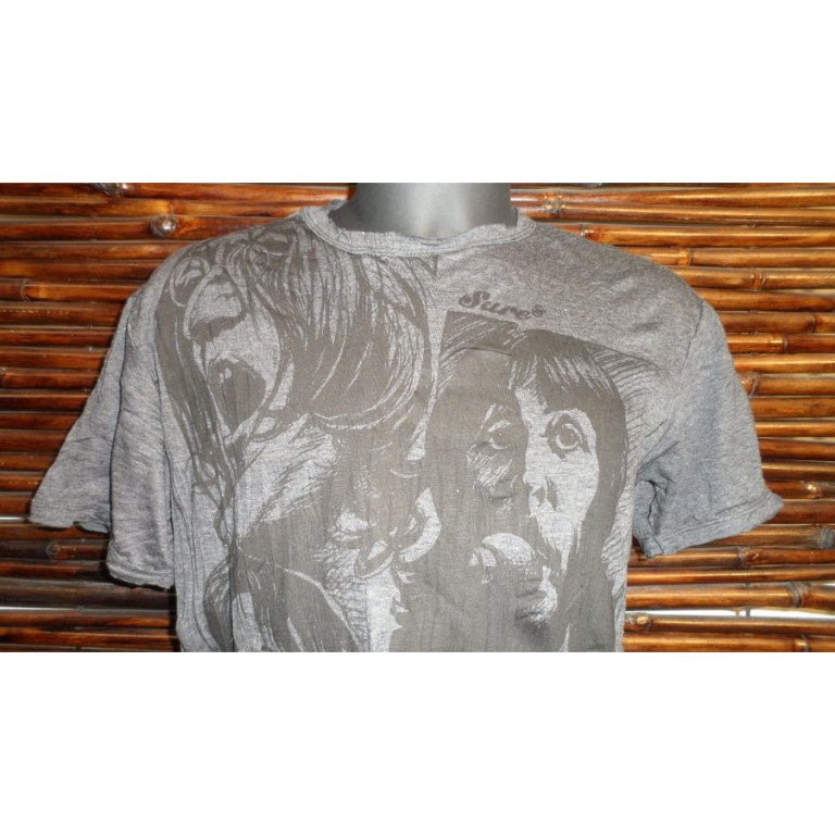 Tee shirt gris Beatles 