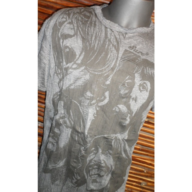 Tee shirt gris Beatles 