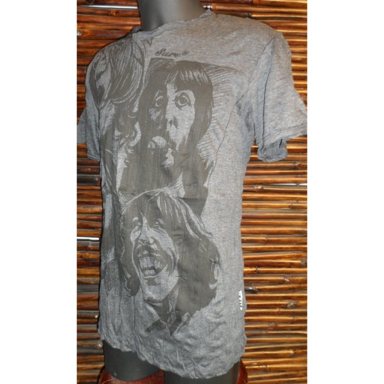 Tee shirt gris Beatles 