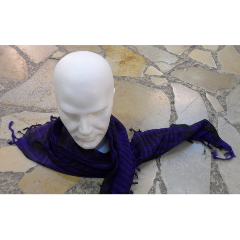 Foulard Riyad violet