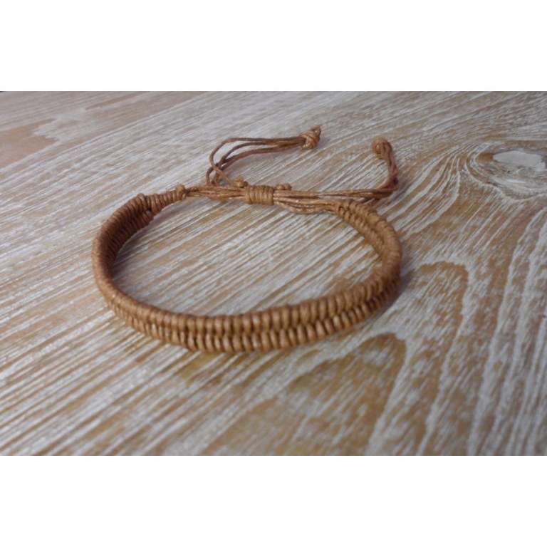 Bracelet macramé marron Aulia