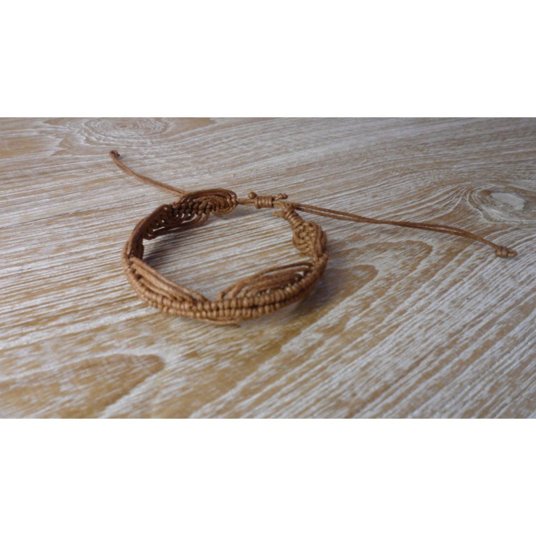 Bracelet brun wave 