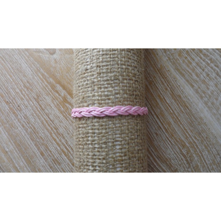 Bracelet tresse rose Lastri