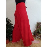 Pantalon paréo rouge